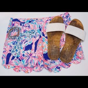 Lily Pulitzer Scalloped Shorts!